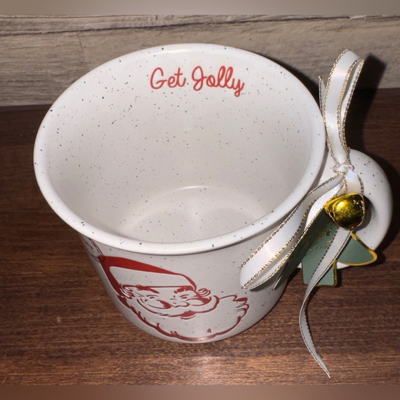 Super Cute  Vintage Santa Mug by Market Finds - NEW - Picture 3 of 7